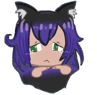 🐈‍⬛ emoji CHIBI OCS 🥺 Telegram sticker 22 of 76