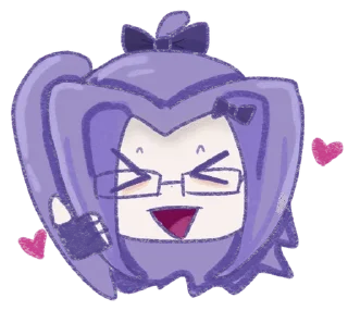 🎤 emoji CHIBI OCS 🥺 Telegram sticker 1 of 76
