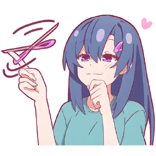 ✂ emoji 💕Стики тут: @sekstick Telegram sticker 16 of 41