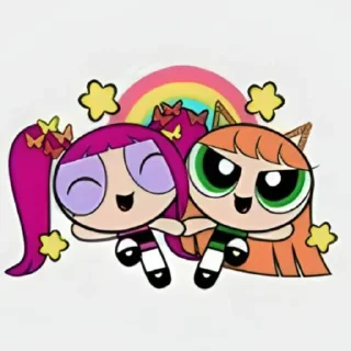 🌈 emoji newjeans x the powerpuff girls | @newjeansua Telegram sticker 7 of 44