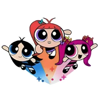 ✨ emoji newjeans x the powerpuff girls | @newjeansua Telegram sticker 1 of 44
