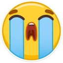 😭 emoji VK Emoji  (@TgSticker) Telegram sticker 18 of 40