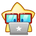💻 emoji Star Emoji (@TgSticker) Telegram sticker 17 of 30