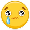 😢 emoji VK Emoji  (@TgSticker) Telegram sticker 17 of 40