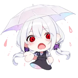 ☔ emoji ⌇૮꒰ 𑁤 ᴗ . ᴗ ꒱𑁤「 @wexsavi 」࿐ Telegram sticker 12 of 23