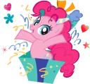 🎉 emoji My Little Pony :: @line_stickers Telegram sticker 16 of 40
