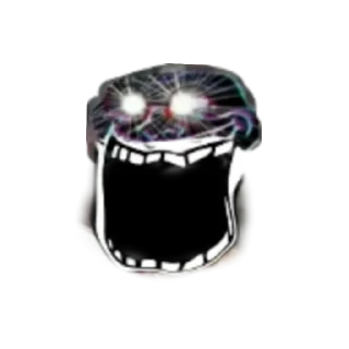 🤘 emoji Trollface Telegram sticker 6 of 34