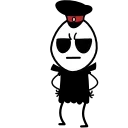 🤔 emoji Mr. Freeman Telegram sticker 11 of 50