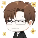 😊 emoji Mystic Messenger Telegram sticker 12 of 118