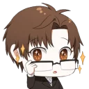 😳 emoji Mystic Messenger Telegram sticker 21 of 118