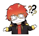 🤔 emoji Mystic-Messenger Telegram sticker 21 of 68