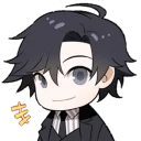 🙂 emoji Mystic Messenger Telegram sticker 5 of 118
