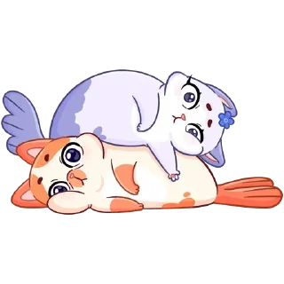 ❤️ emoji Обнимашки ВК от @stickers_vk Telegram sticker 15 of 31