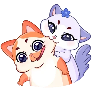 ❤️ emoji Обнимашки ВК от @stickers_vk Telegram sticker 13 of 31