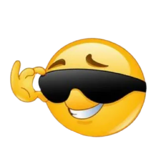 😎 emoji Смайлики 4 @stickers104 Telegram sticker 1 of 73