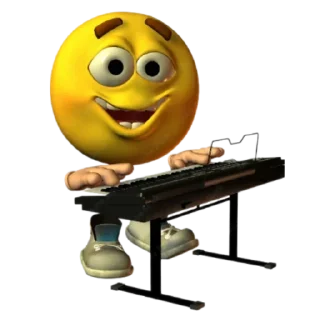 🎹 emoji 3D Смайлики 2 @stickers104 Telegram sticker 18 of 73
