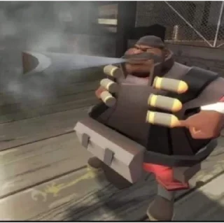 🙂 emoji Демоман TF2 Telegram sticker 14 of 28