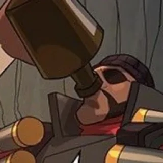😑 emoji Демоман TF2 Telegram sticker 17 of 28