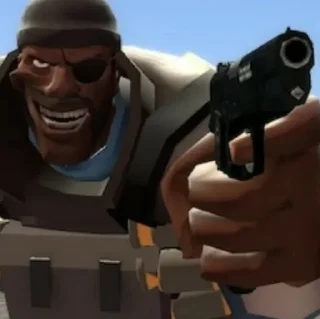 😈 emoji Демоман TF2 Telegram sticker 24 of 28