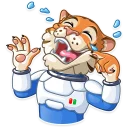 Sticker from Cosmic Tiger