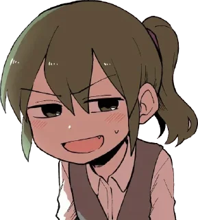 😏 emoji Futaba - @Tg_stickersu Telegram sticker 10 of 12