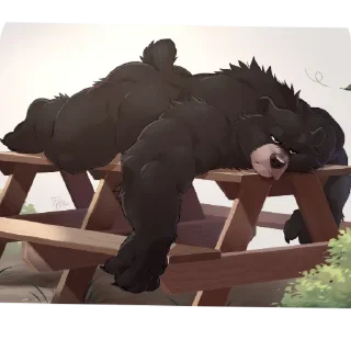 🐻 emoji Grrr Telegram sticker 2 of 29