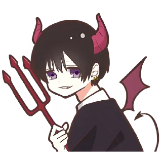 😈 emoji Милая парочка @Nyasticks Telegram sticker 18 of 41