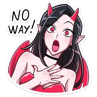 Sticker from Адская парочка @Nyasticks