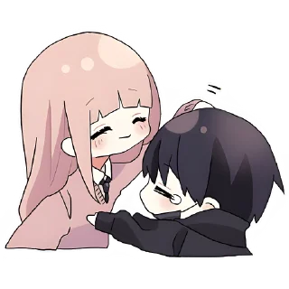 🥰 emoji Милая парочка 4 @Nyasticks Telegram sticker 10 of 41