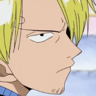 Sticker from Sanji
