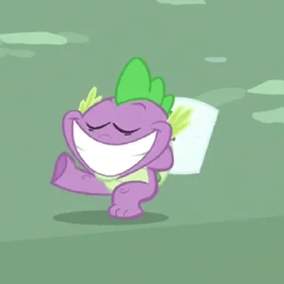 Sticker from Spike | @MLP_AnimatedStickers