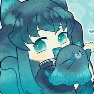 🖤 emoji Муичиро Telegram sticker 17 of 22