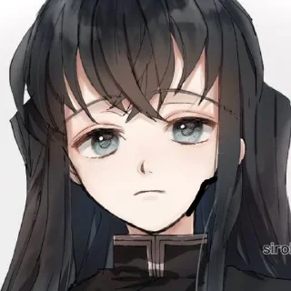 🖤 emoji Муичиро Telegram sticker 15 of 22
