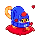🥰 emoji A Cat in a Hat Telegram sticker 2 of 21
