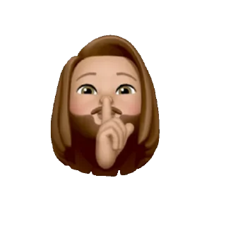 🤫 emoji tipa iphone Telegram sticker 16 of 21