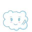 Sticker from clouds by bla bla bla