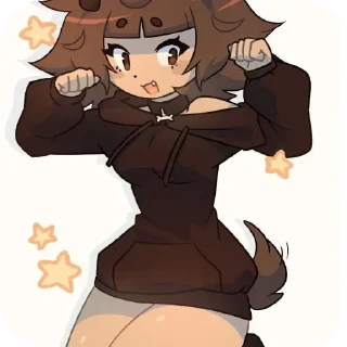 ✋ emoji Мимимишка |EVERYONE|by: @ImOutcore Telegram sticker 12 of 29