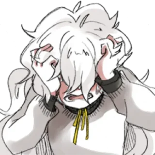 🤍 emoji Hello Charlotte Telegram sticker 23 of 81
