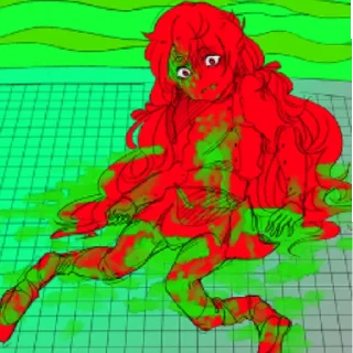 😄 emoji Hello Charlotte Telegram sticker 9 of 60
