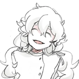 😄 emoji Hello Charlotte Telegram sticker 23 of 60