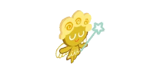 🌟 emoji Angel Cookie Telegram sticker 18 of 32