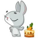 😒 emoji Boo the Bunny Telegram sticker 21 of 36