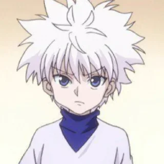 🙇 emoji 🌞Killua Love→ @stickers_love_bot Telegram sticker 5 of 120