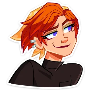 😏 emoji Дачница Марина (@TgSticker) Telegram sticker 23 of 48