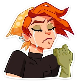😭 emoji Дачница Марина (@TgSticker) Telegram sticker 5 of 48