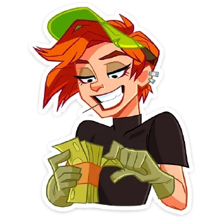 💸 emoji Дачница Марина (@TgSticker) Telegram sticker 9 of 48
