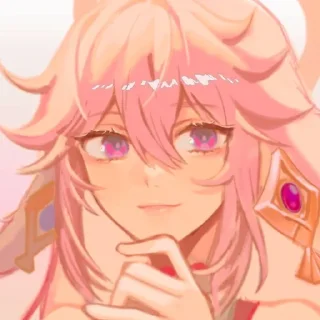 😚 emoji Яэ Мико богиня (@Never_Sleps) Telegram sticker 17 of 44
