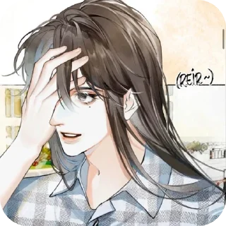 💇 emoji Бай Джу Синь (бабайка) ➡️ @Ctikerubot Telegram sticker 23 of 102