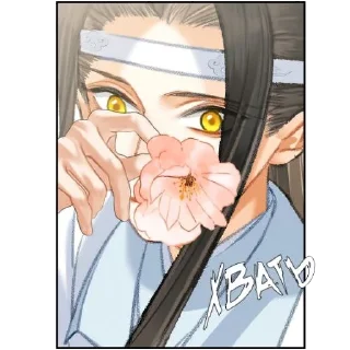 🐰 emoji lan wen Telegram sticker 20 of 40