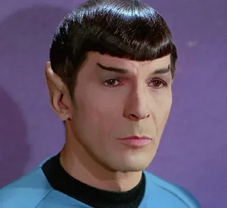 😔 emoji Star Trek TOS Telegram sticker 7 of 21
